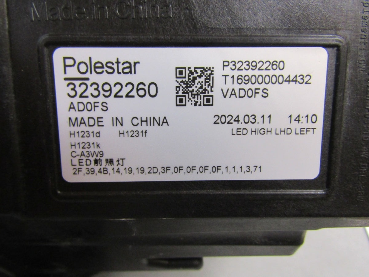 Prednji far POLESTAR III LH lijevi FULL LED HIGH 24- 32392260