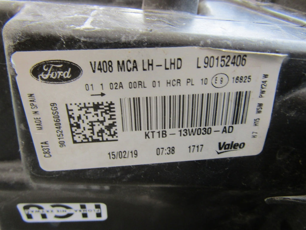 Prednji far FORD TRANSIT CONNECT MK2 LIFT halogen LH 17-21 KT1B-13W030