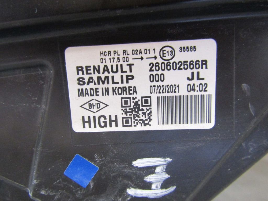 Prednji far RENAULT ARKANA LED PURE VISION 19- LH lijevi 260602566R