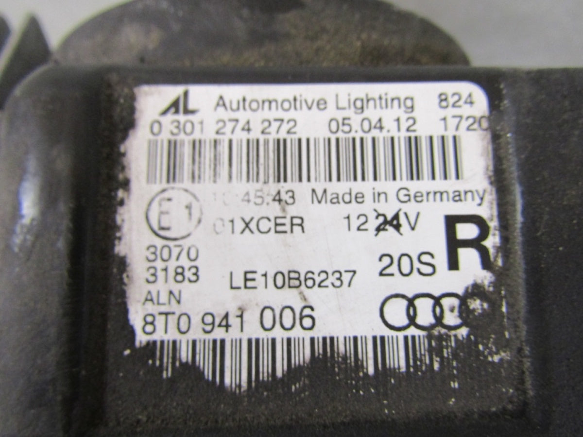 Prednji far AUDI A5 8T0 LIFT xenon nezakretni + LED 11-16 RH 8T0941006