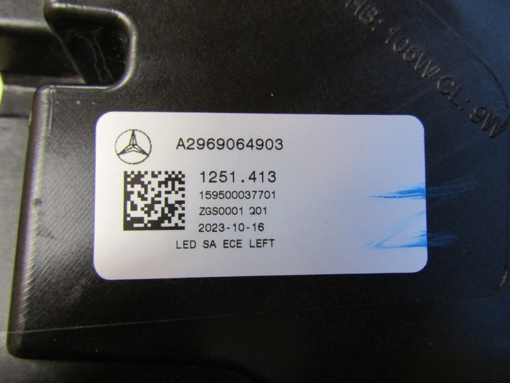 Prednji far MERCEDES EQS W296 FULL LED DIGITAL LIGHT 22- LH lijevi A2969064903