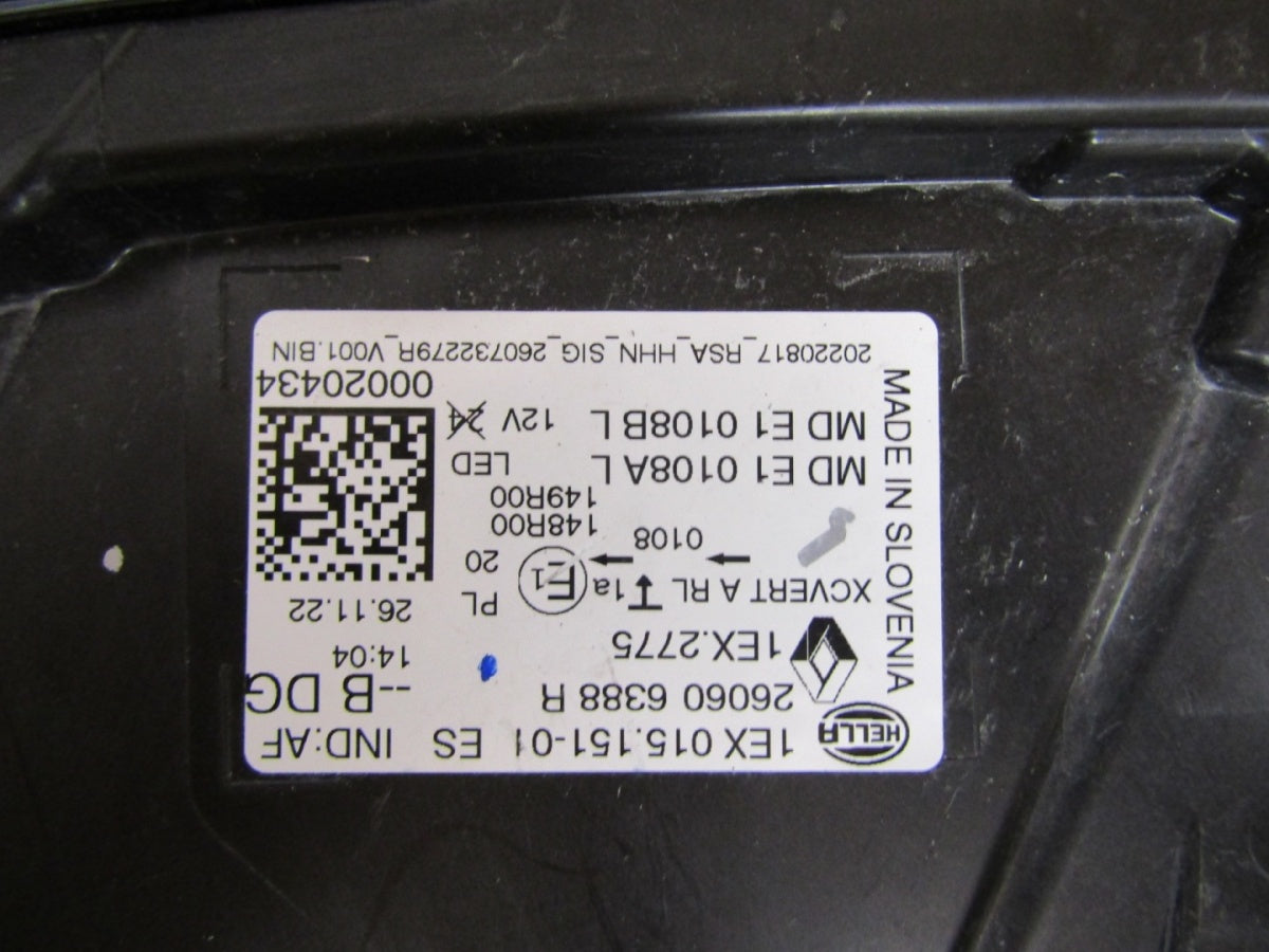 Prednji far Renault Austral LED Pure Vision 22-25 LH lijevi 260606388R