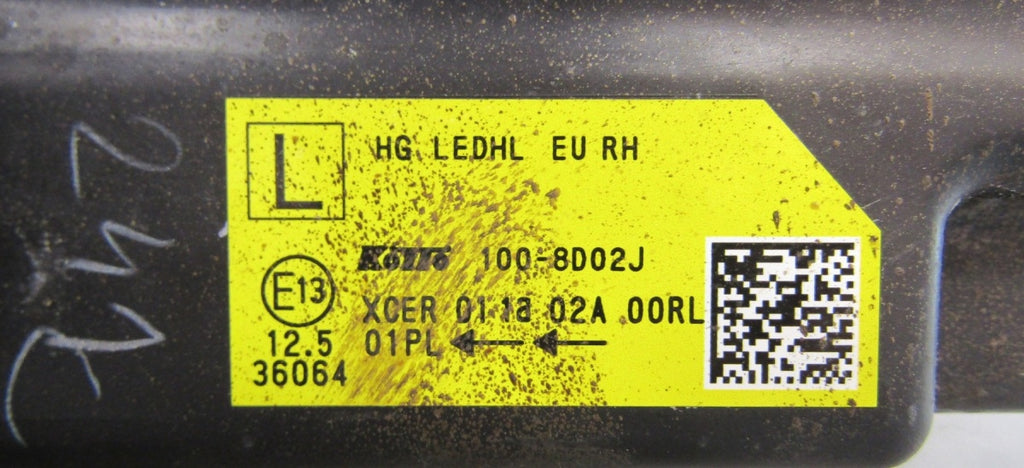 Prednji far NISSAN QASHQAI 3 III J12 21-24 LED ADAPTIVE RH desni 100-8D02J