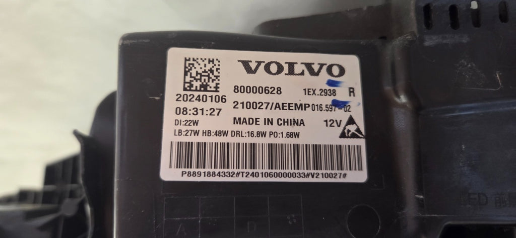 Prednji far LAMPA VOLVO EX30 FULL LED 23- RH desni 80000628
