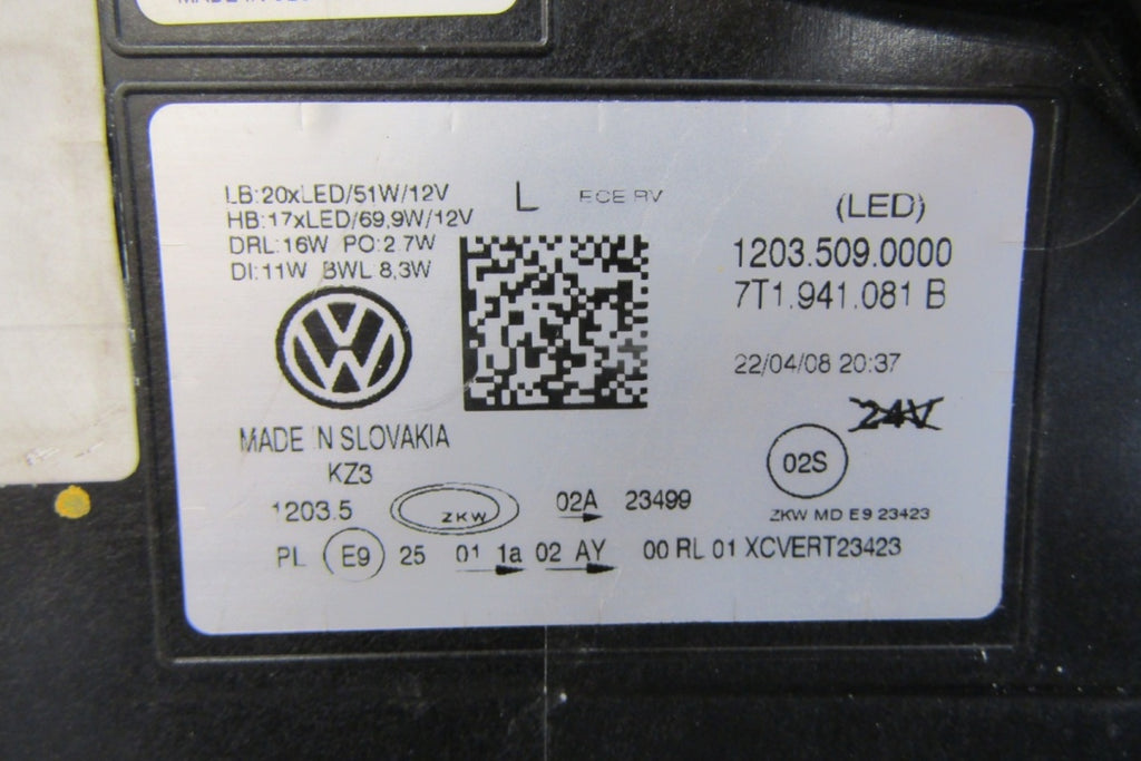 Prednji far Volkswagen Multivan T7 California Full LED IQ 21- LH lijevi 7T1941081B