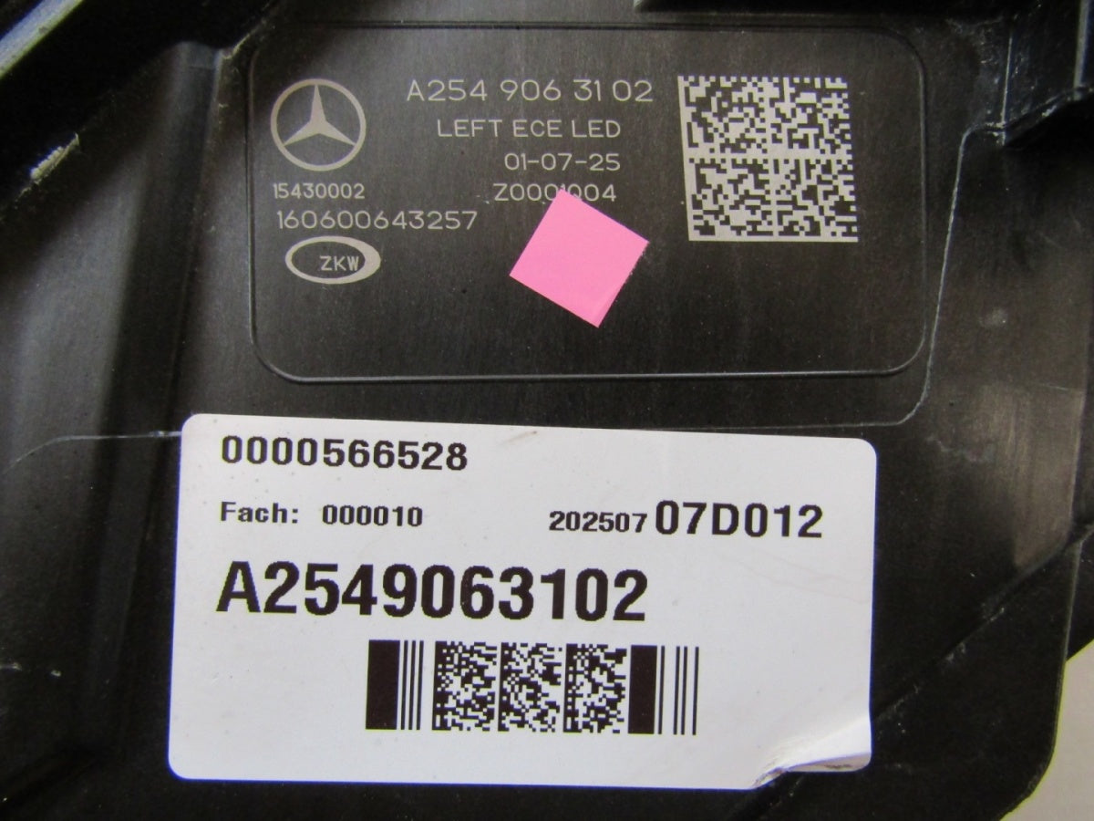 Prednji far MERCEDES GLC 2 W254 FULL LED DIGITAL LIGHT 22- LH A2549063102