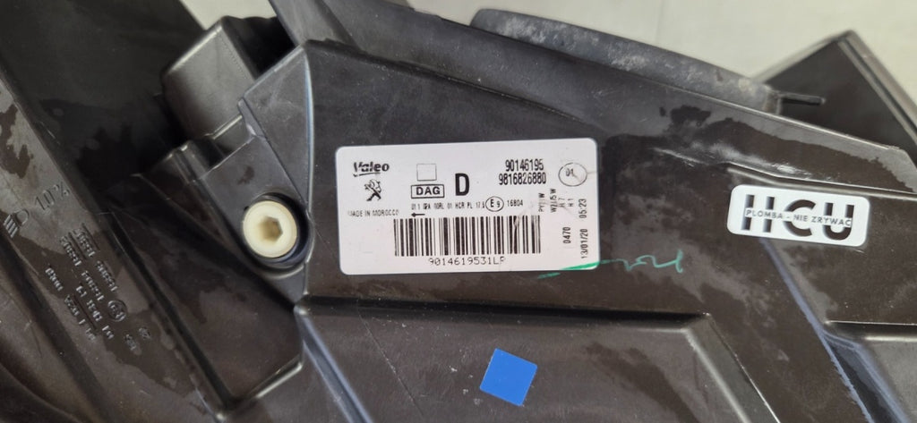Prednji far PEUGEOT PARTNER IV RIFTER halogen desni RH 18-23 9816826880