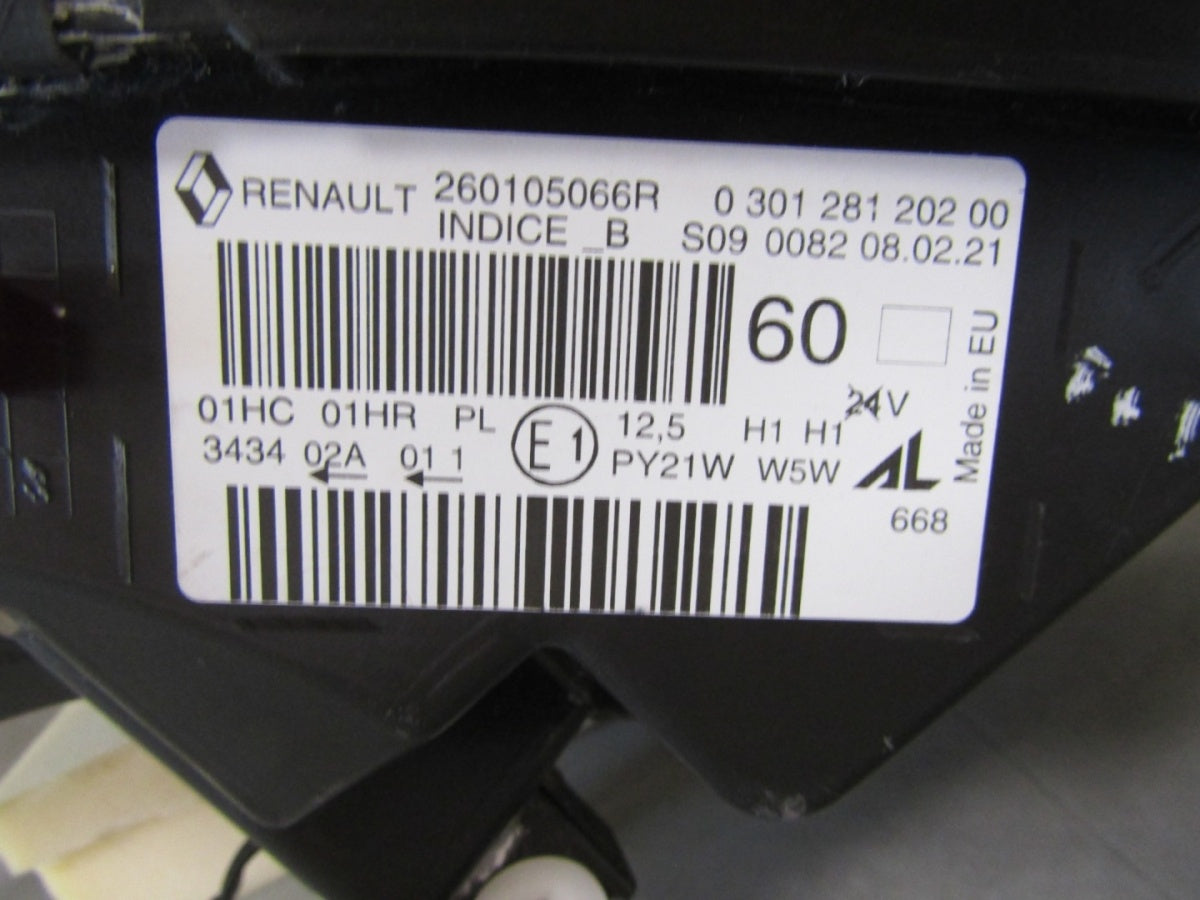 Prednji far RENAULT CAPTUR I 1 halogen sa sočivom RH 13-17 260105066R