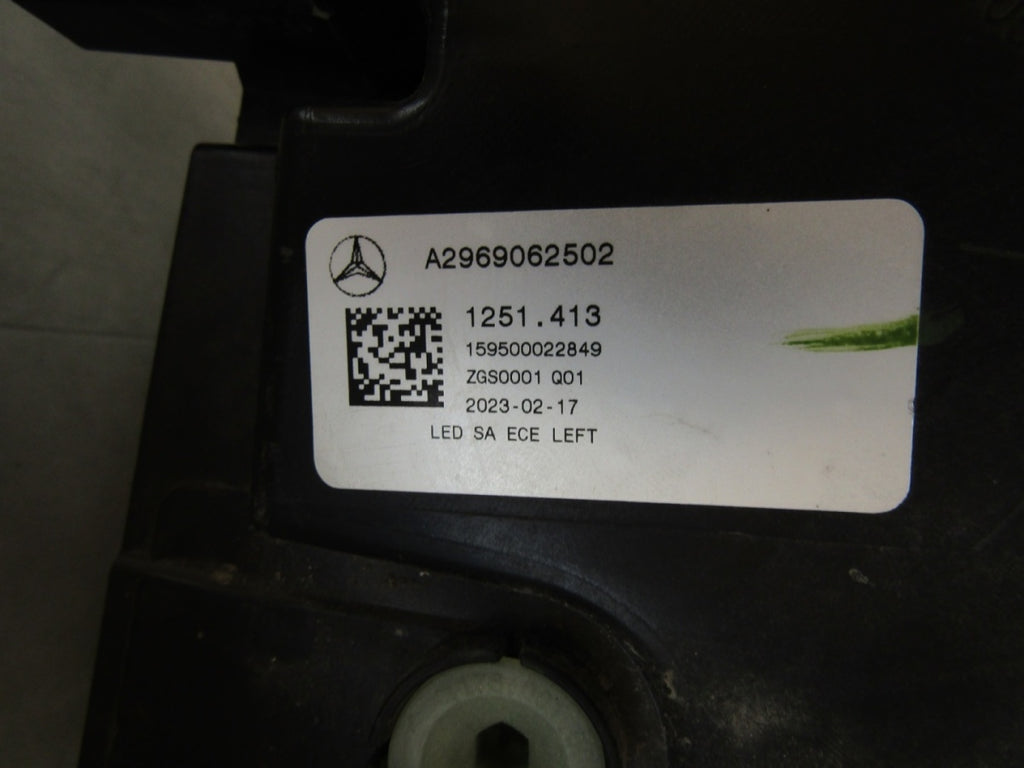 Prednji far MERCEDES EQS W296 FULL LED DIGITAL LIGHT 22- LH lijevi A2969062502