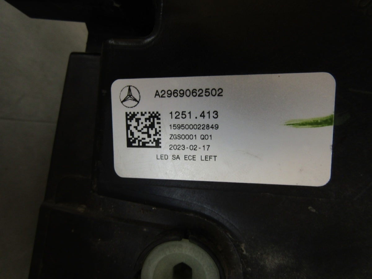 Prednji far MERCEDES EQS W296 FULL LED DIGITAL LIGHT 22- LH lijevi A2969062502