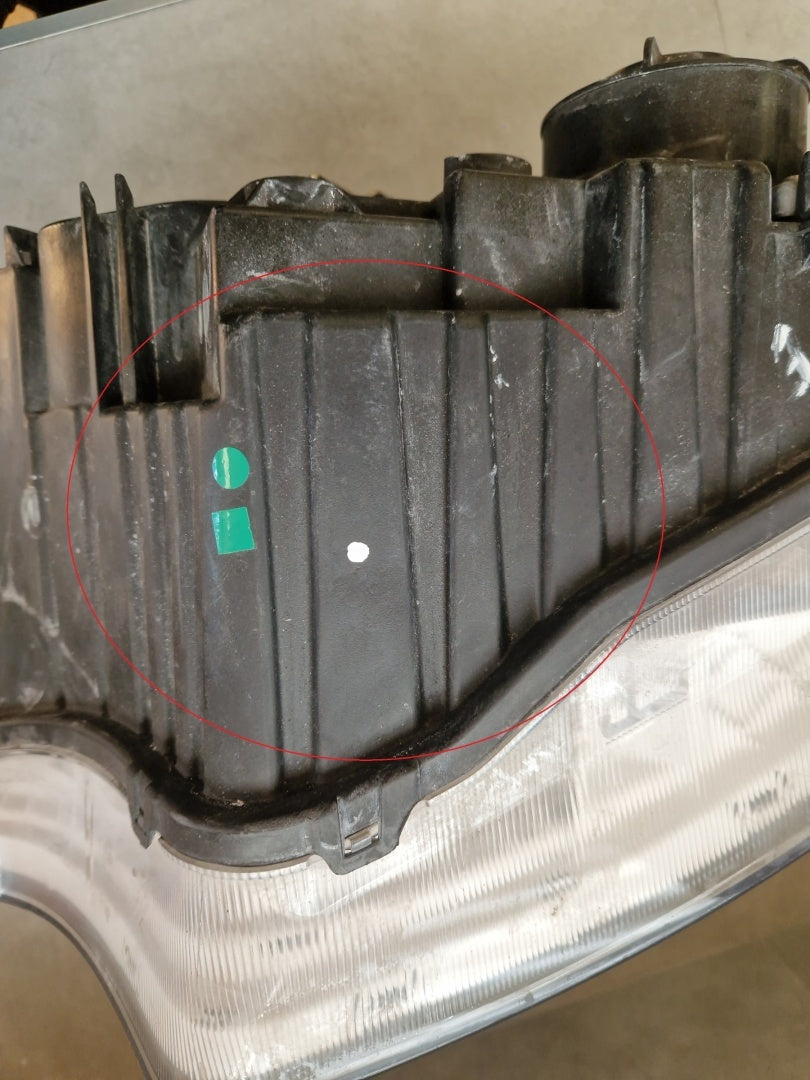 Prednji far MERCEDES ACTROS MP4 halogen Z LED LH lijevi A9618204039