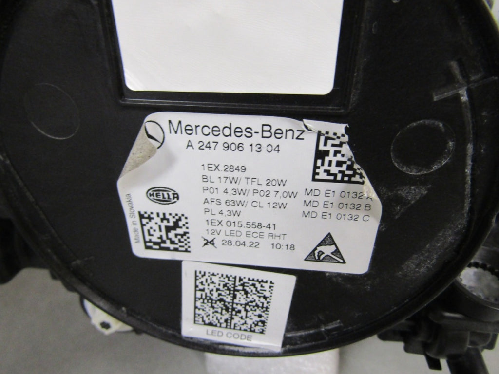Prednji far MERCEDES B klasa W247 LIFT MULTIBEAM 23- LH lijevi A2479061304