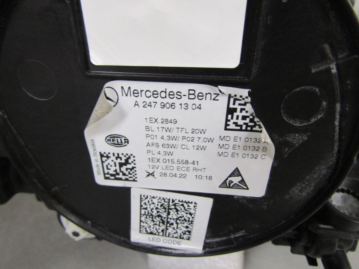Prednji far MERCEDES B klasa W247 LIFT MULTIBEAM 23- LH lijevi A2479061304