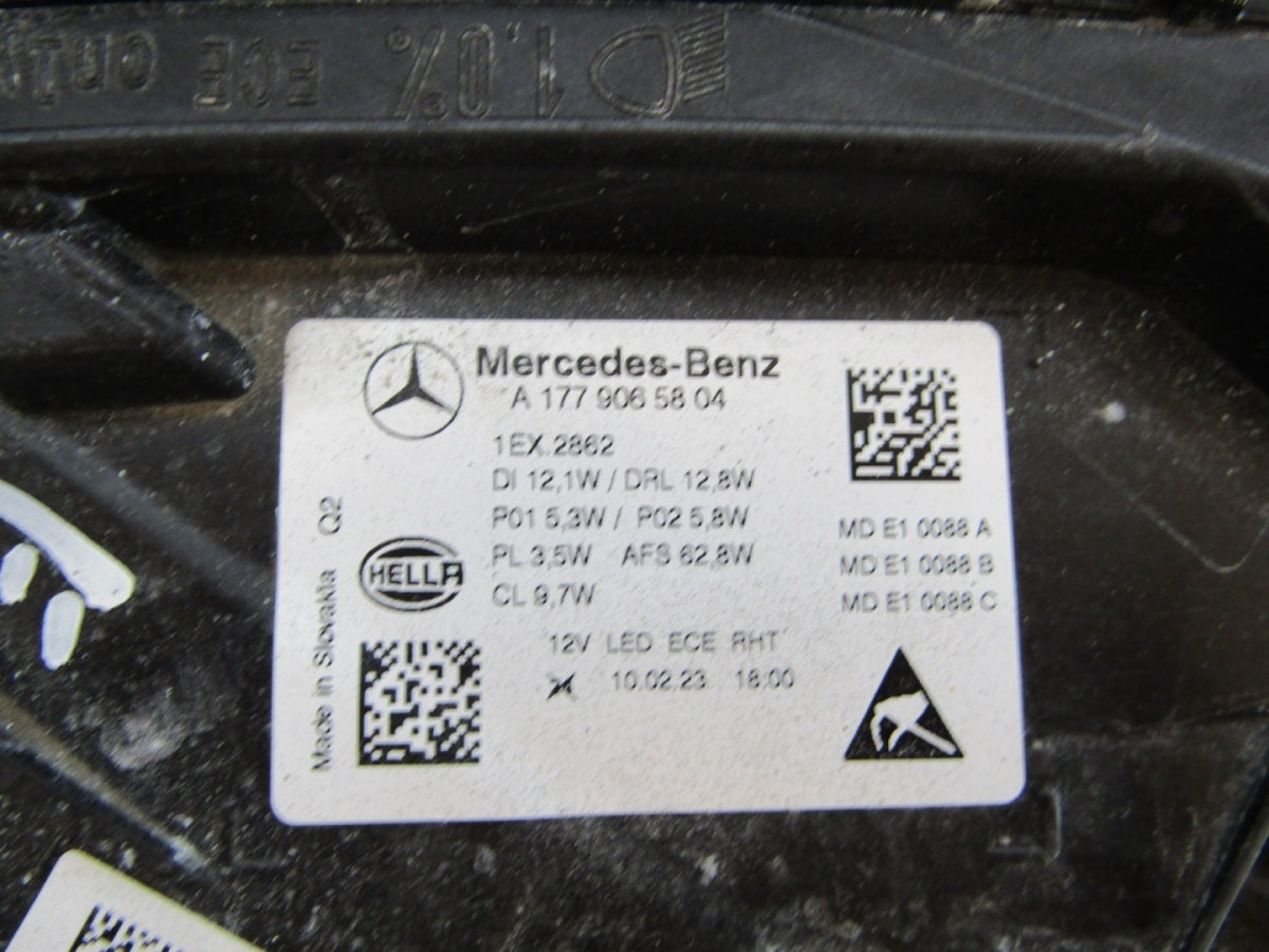 Prednji far Mercedes A klasa W177 LIFT MULTIBEAM 23- RH A1779065804