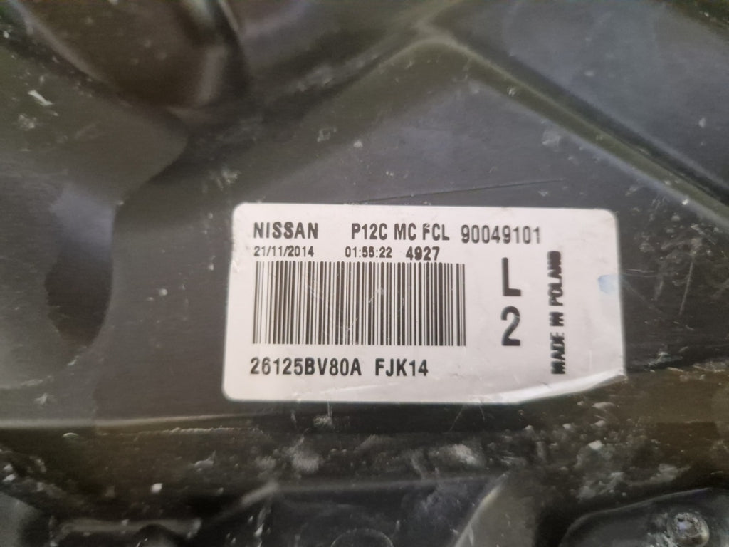 Prednji far NIISSAN JUKE F15 LIFT LED DRL 14-19 LH LWA 26125BV80A
