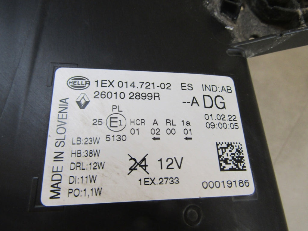 Prednji far RENAULT TRAFIC 3 III LIFT LED RH desni 20- 260102899R