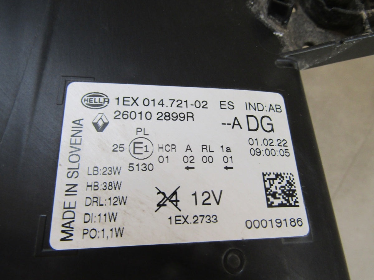 Prednji far RENAULT TRAFIC 3 III LIFT LED RH desni 20- 260102899R