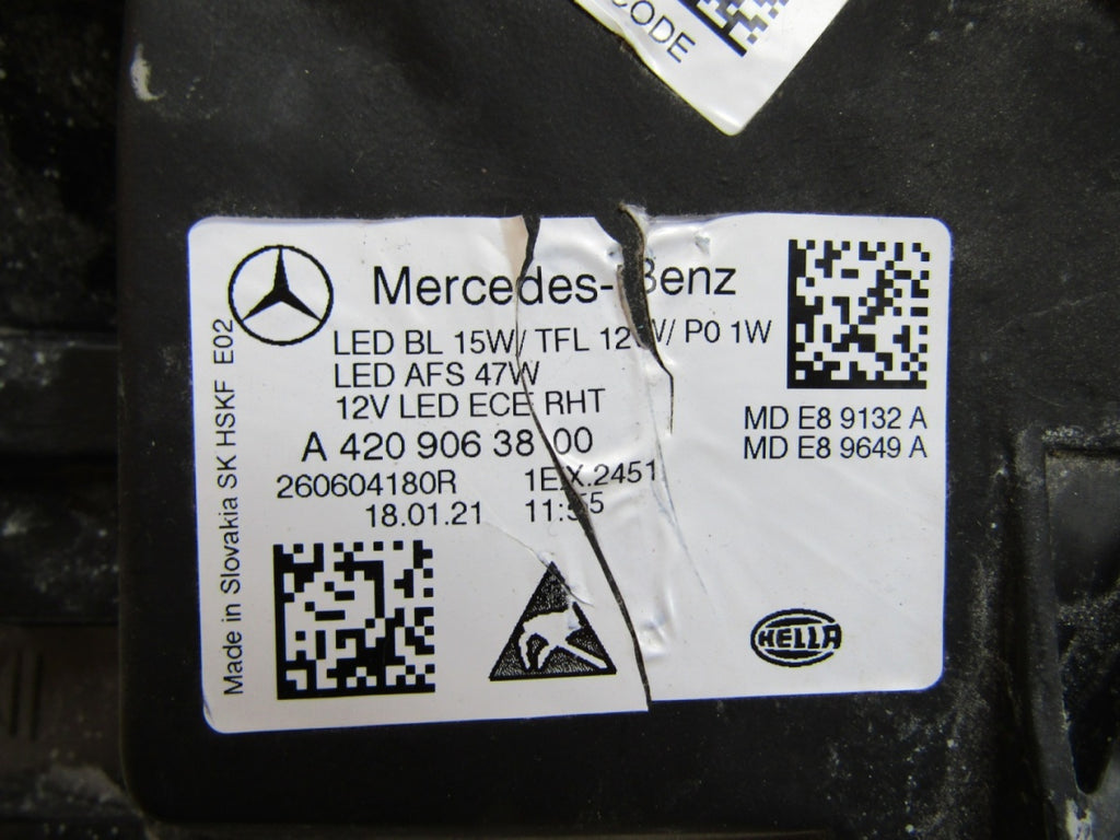 Prednji far MERCEDES CITAN 2 II W420 FULL LED HIGH PERFORMANCE 21- LH A4209063800