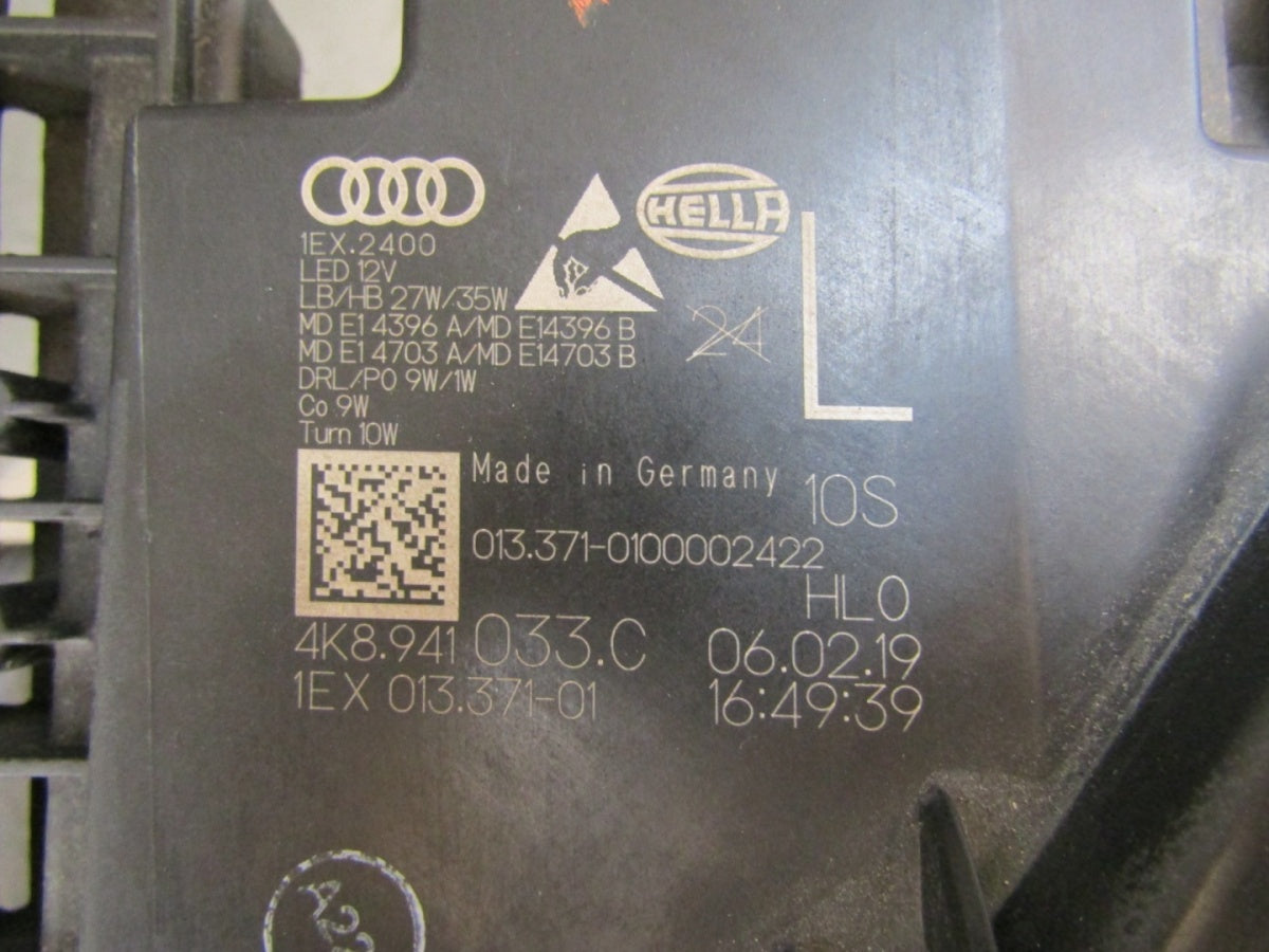 Prednji far AUDI A7 C8 4K8 FULL LED LH lijevi 18- 4K8941033C