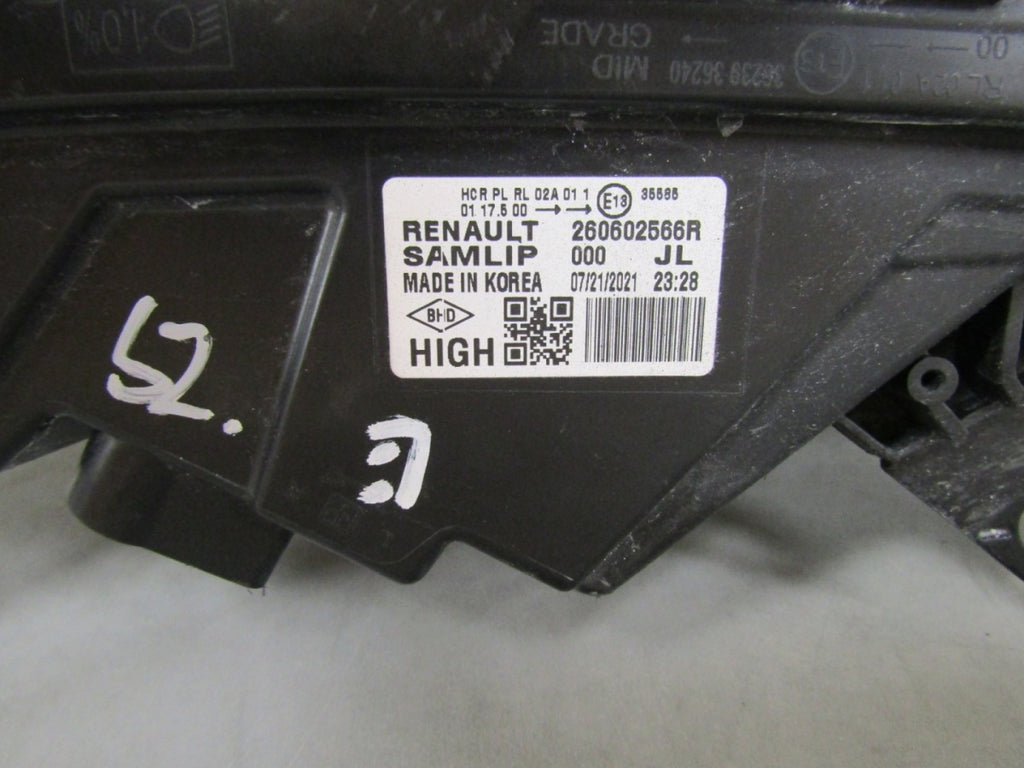 Prednji far RENAULT ARKANA LED PURE VISION 19- LH lijevi 260602566R