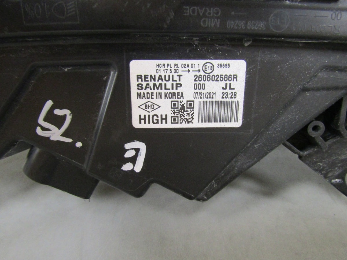 Prednji far RENAULT ARKANA LED PURE VISION 19- LH lijevi 260602566R