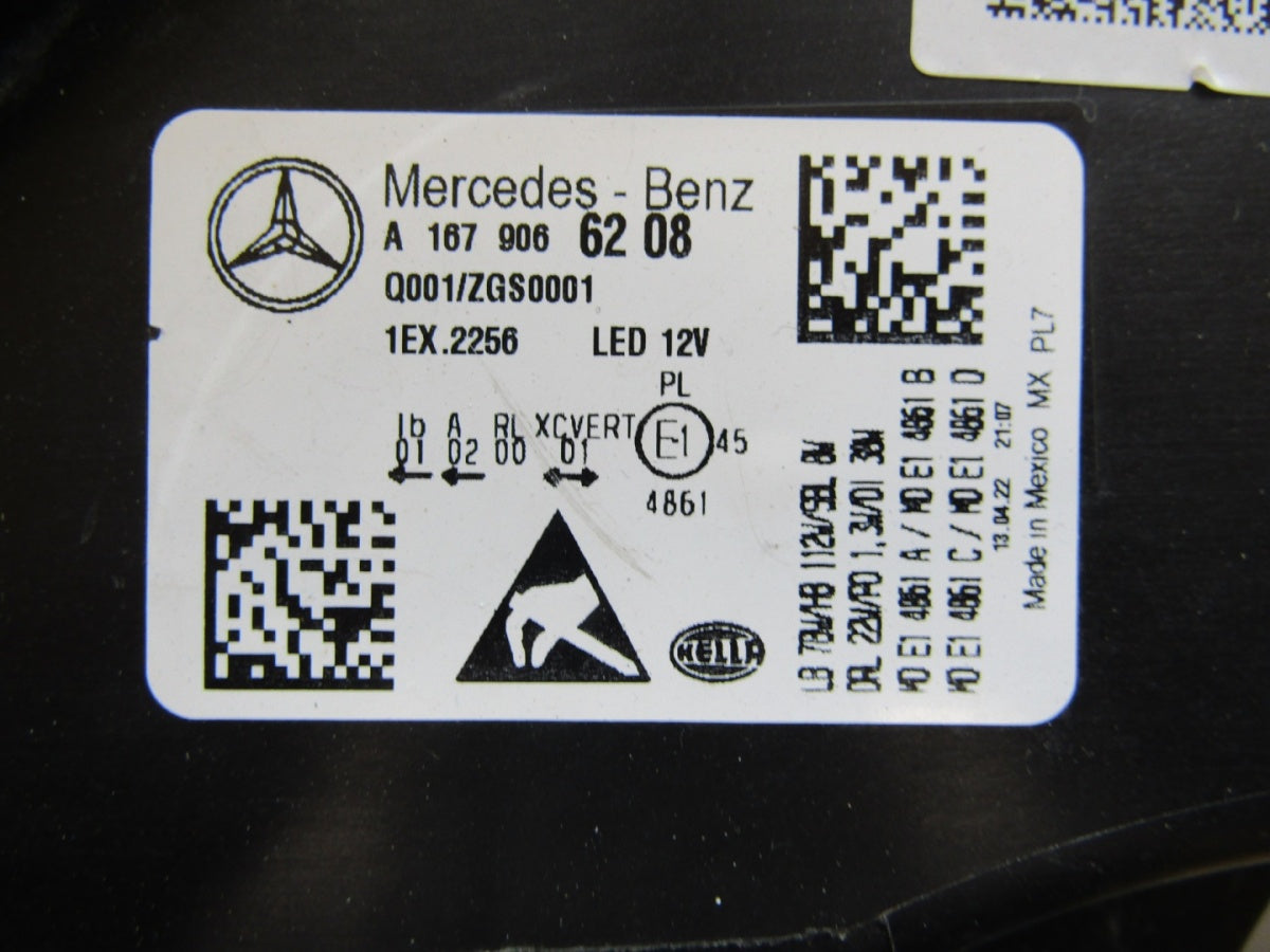 Prednji far MERCEDES GLS X167 W167 FULL LED MULTIBEAM RH 19- A1679066208