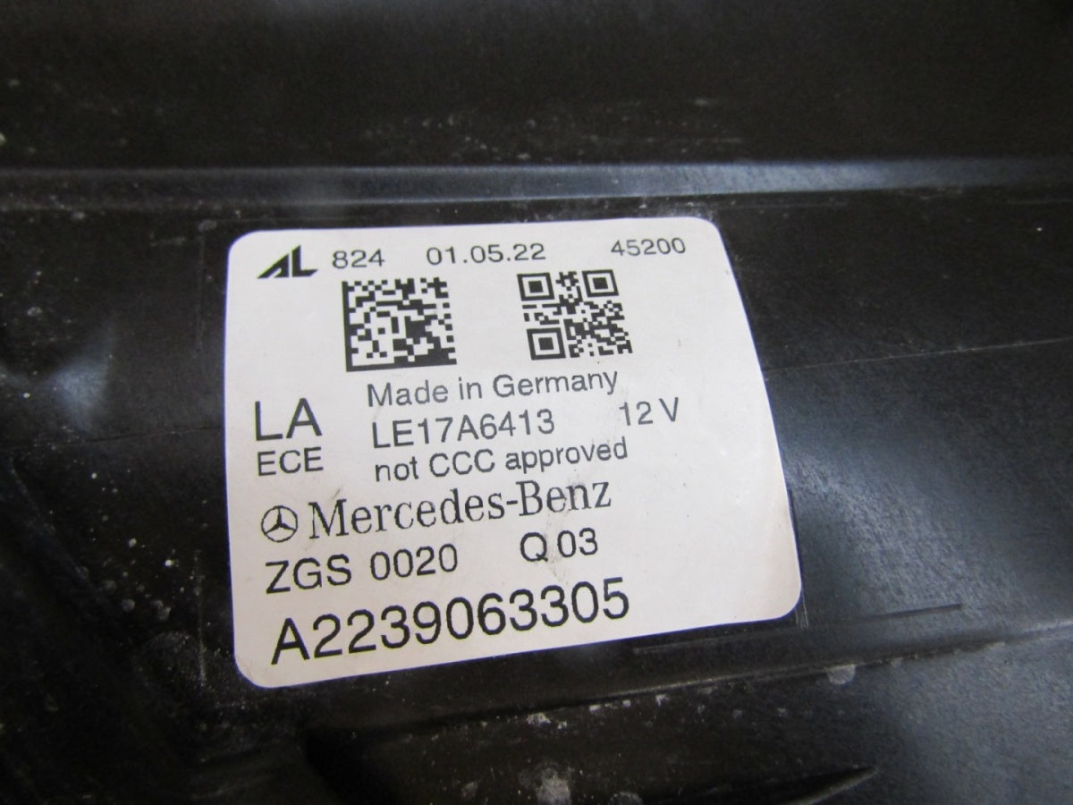 Prednji far MERCEDES S W223 FULL LED DIGITAL LIGHT LH lijevi 20- A2239063305