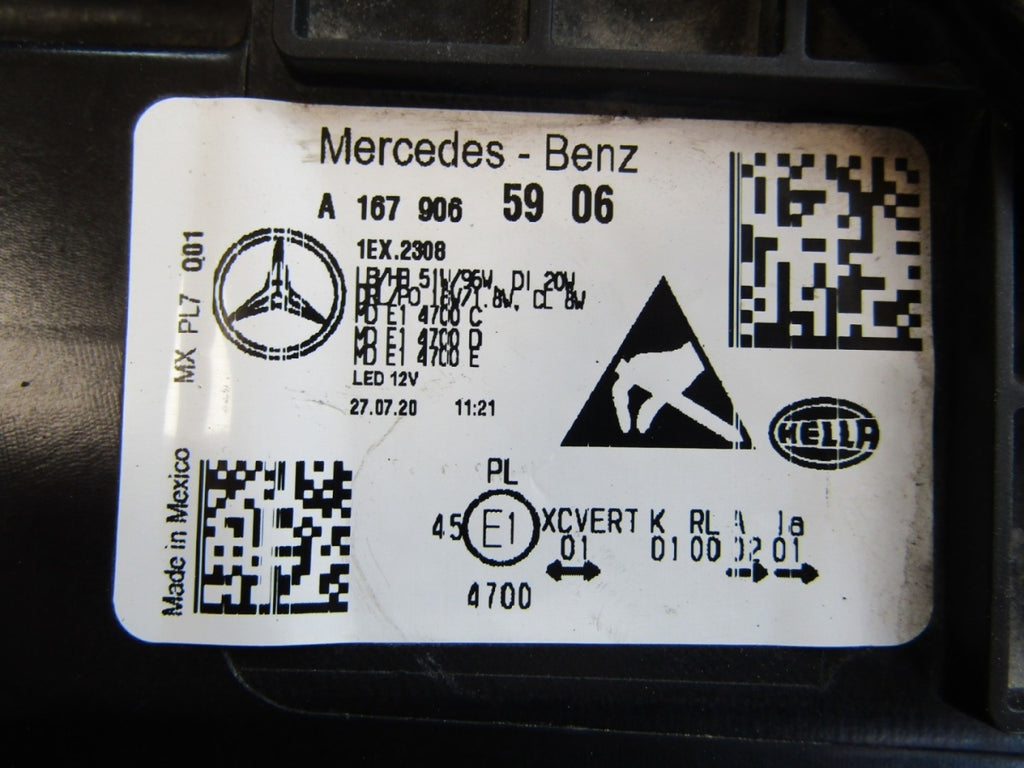Prednji far MERCEDES GLE W167 FULL LED MULTIBEAM 19-23 LH lijevi 1679065906