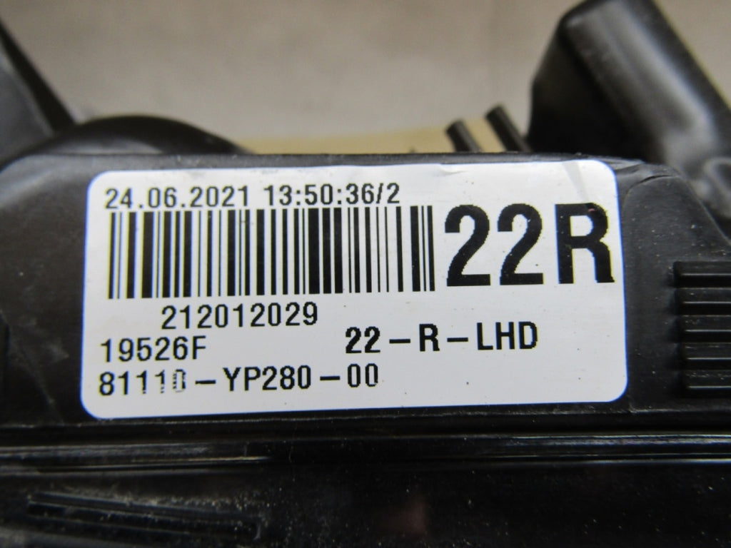 Prednji far TOYOTA CHR CH-R 1 I LIFT FULL LED 20-23 RH 81110-YP280-00