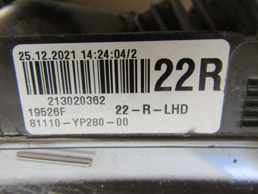 Prednji far TOYOTA CHR CH-R 1 I LIFT FULL LED 20-23 RH 81110-YP280-00