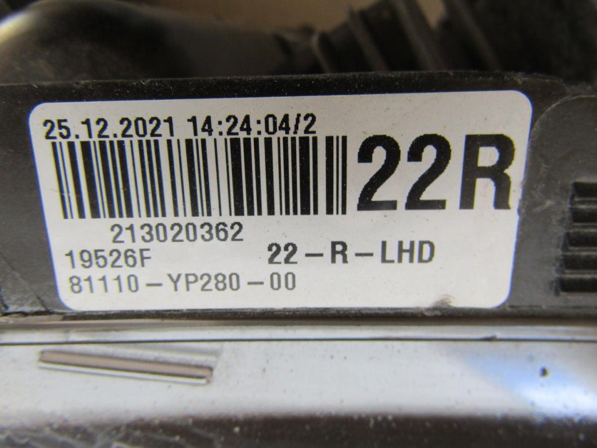 Prednji far TOYOTA CHR CH-R 1 I LIFT FULL LED 20-23 RH 81110-YP280-00