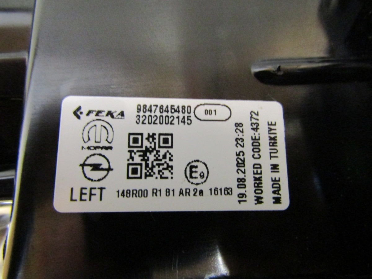 komplet LAMP TYLNYCH lijevi desni OPEL FRONTERA halogen 24- 9847645480 9847645