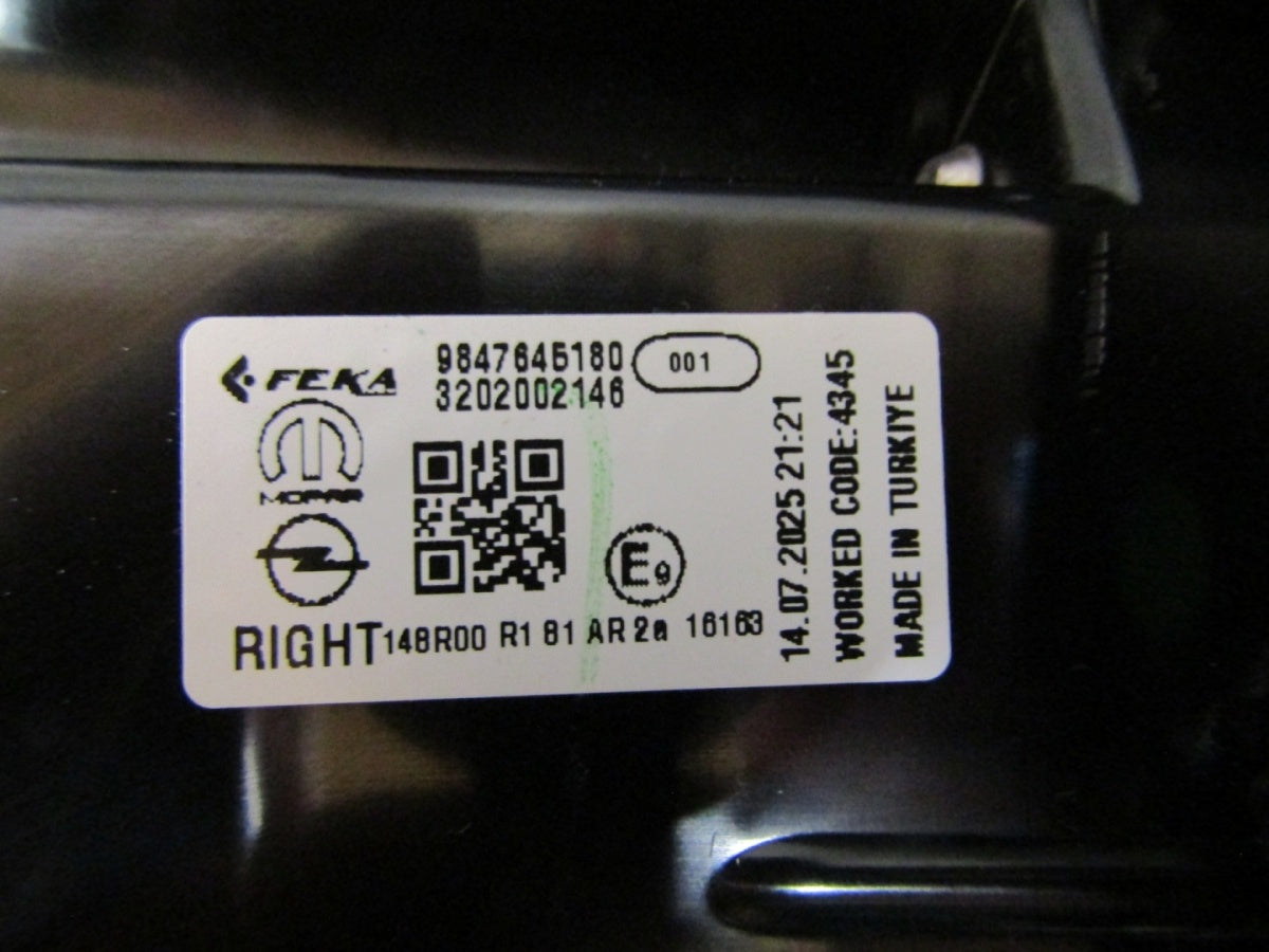 komplet LAMP TYLNYCH lijevi desni OPEL FRONTERA halogen 24- 9847645480 9847645