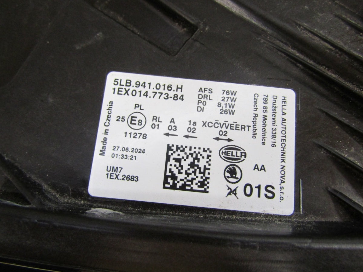 Prednji far SKODA ENYAQ FULL LED 20- RH desni 5LB941016H