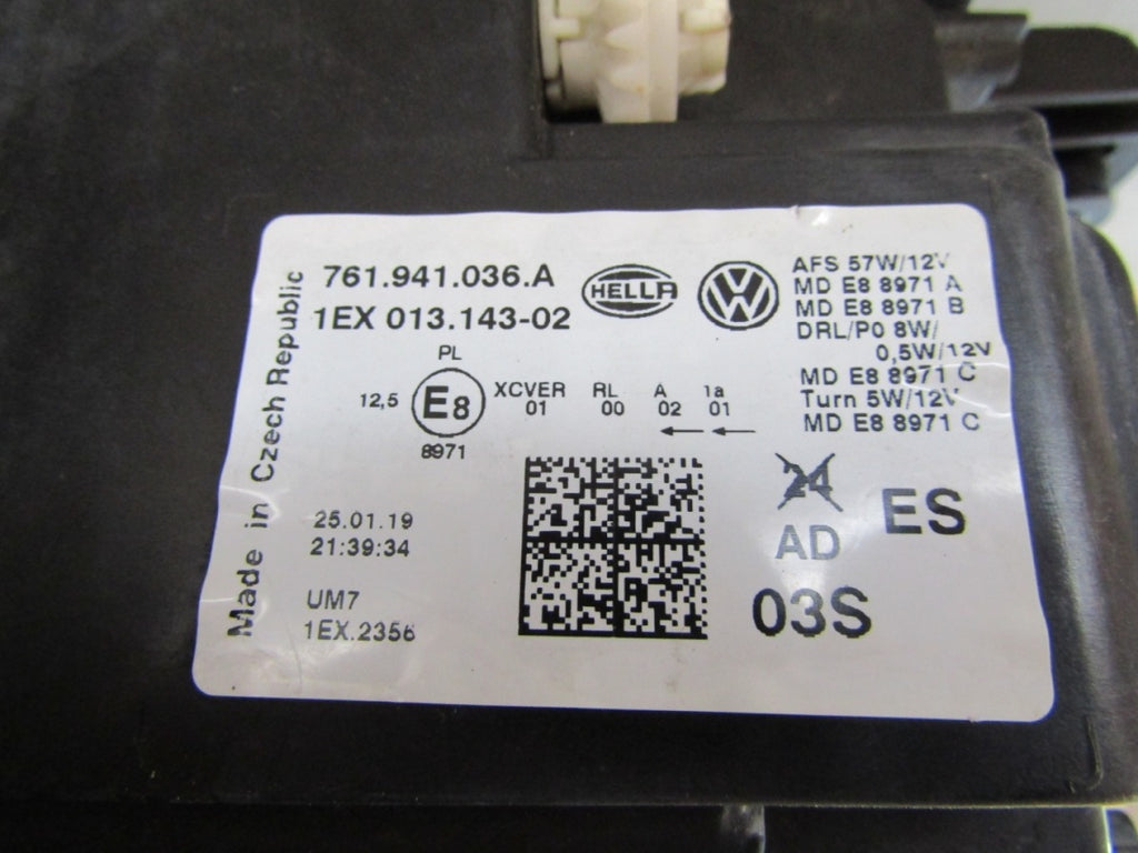 Prednji far VOLKSWAGEN TOUAREG 3 III 761 FULL LED 18-23 RH desni 761941036A