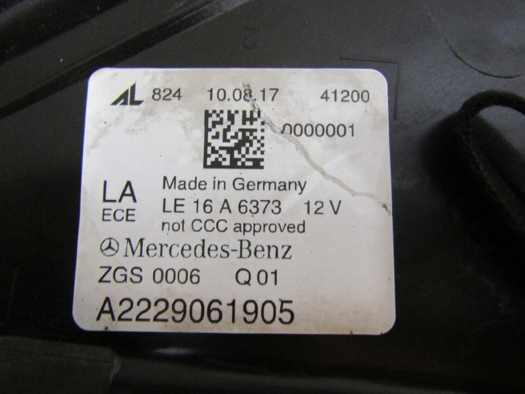 Prednji far Mercedes S klasa W222 LIFT LED MULTIBEAM LH lijevi 17-20 A2229061905