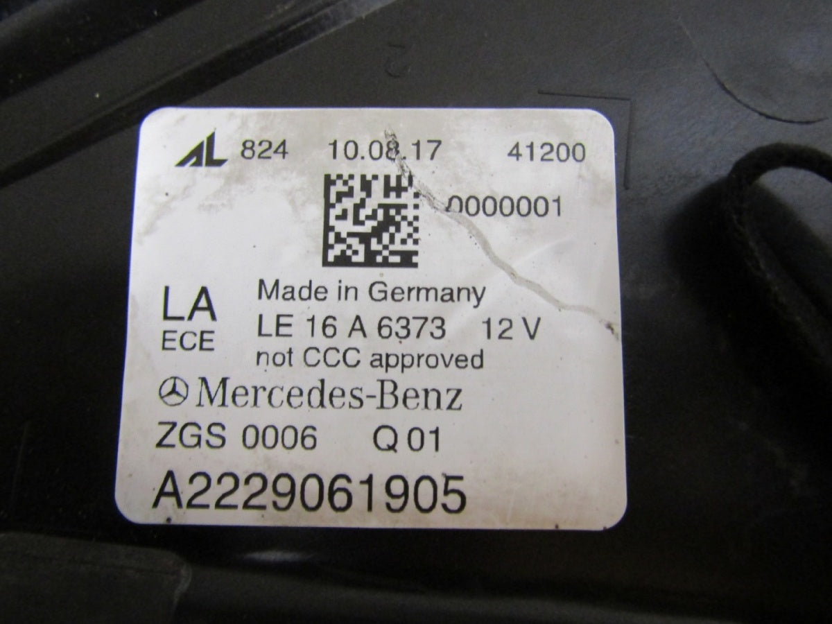 Prednji far Mercedes S klasa W222 LIFT LED MULTIBEAM LH lijevi 17-20 A2229061905