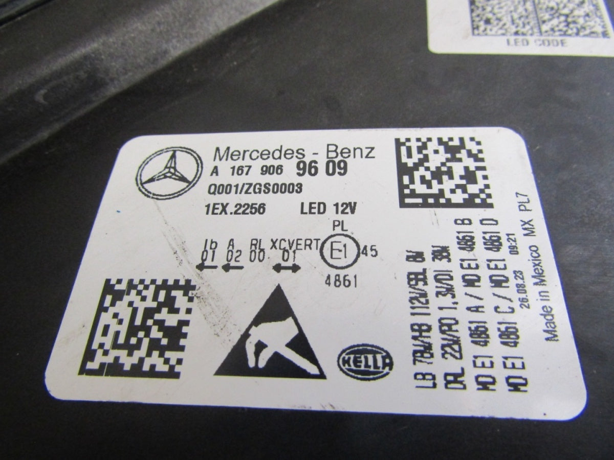 Prednji far MERCEDES GLS X167 LIFT FULL LED MULTIBEAM RH desni 19- 1679069609