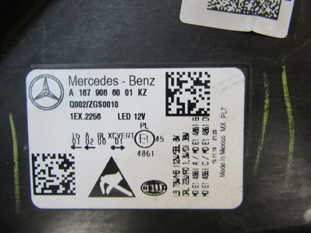 Prednji far MERCEDES GLS X167 W167 FULL LED MULTIBEAM RH desni 19- A1679066001
