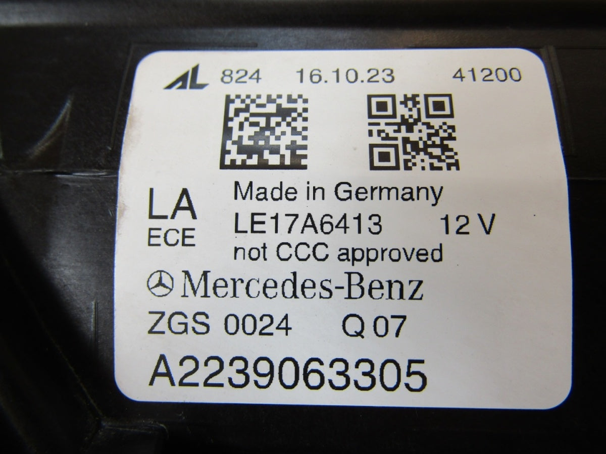 Prednji far MERCEDES S W223 FULL LED DIGITAL LIGHT LH lijevi 20- A2239063305