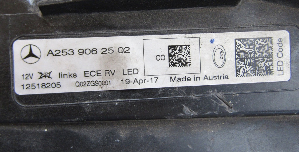 Prednji far MERCEDES GLC W253 HYBRID LED ILS 15-19 LH lijevi A2539062502
