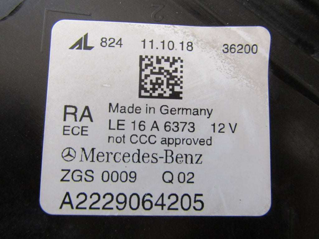Prednji far Mercedes S klasa 222 LIFT FULL LED MULTIBEAM RH desni 17-20 A2229064205