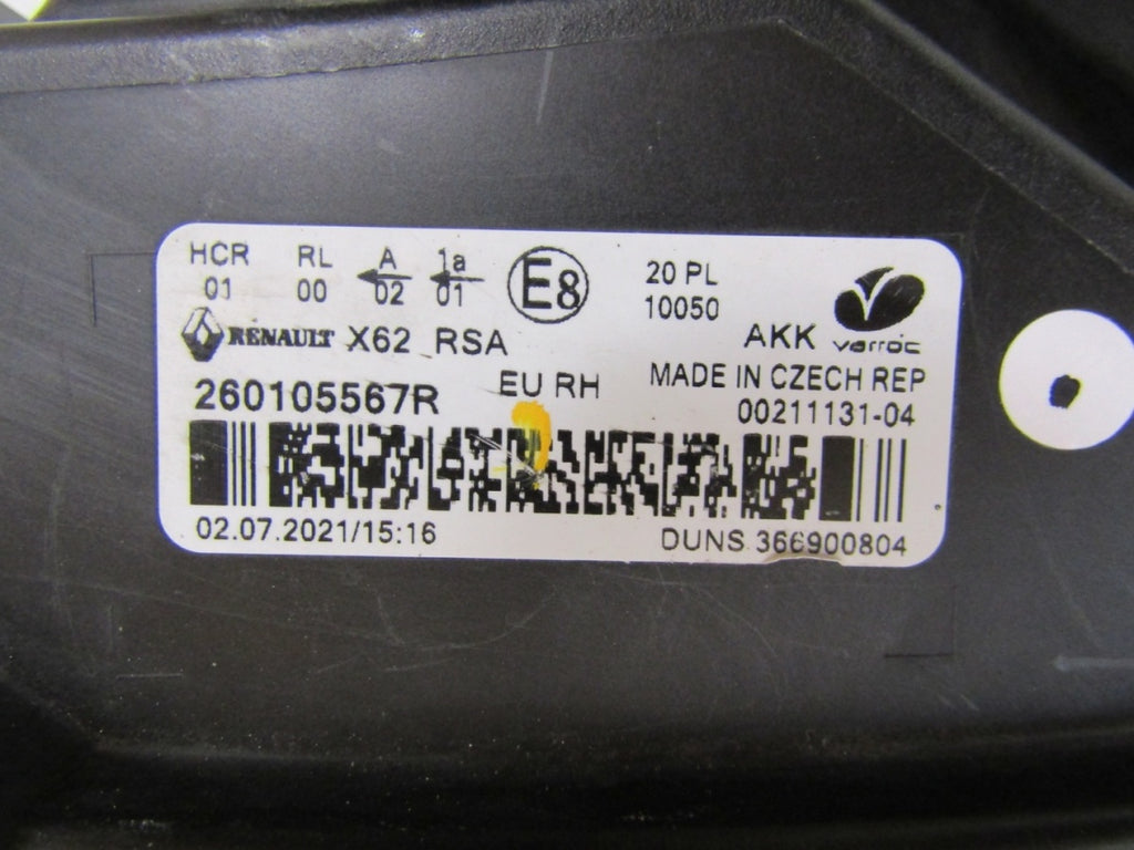Prednji far RENAULT MASTER III LIFT halogen 19-24 RH desni 260105567R