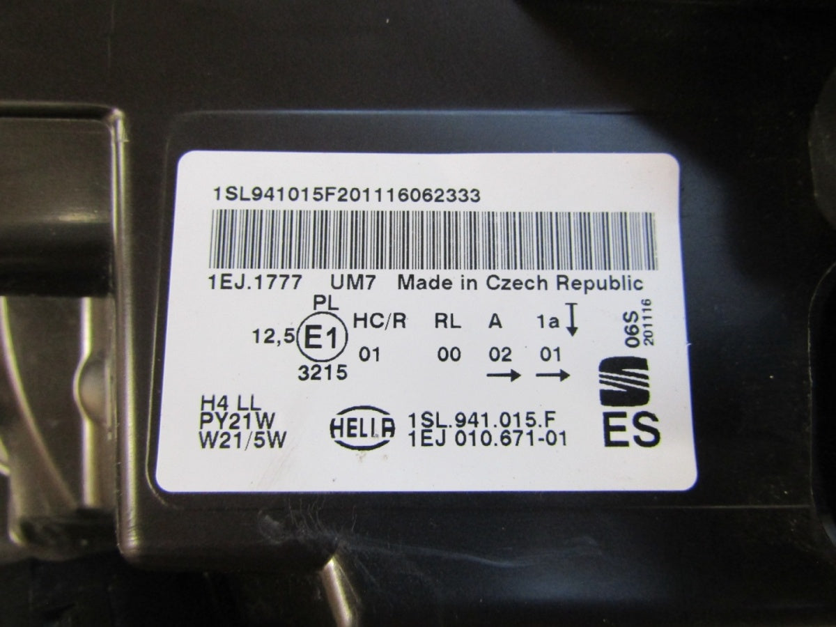 Prednji far SEAT MI halogen 1SL941015F LH lijevi