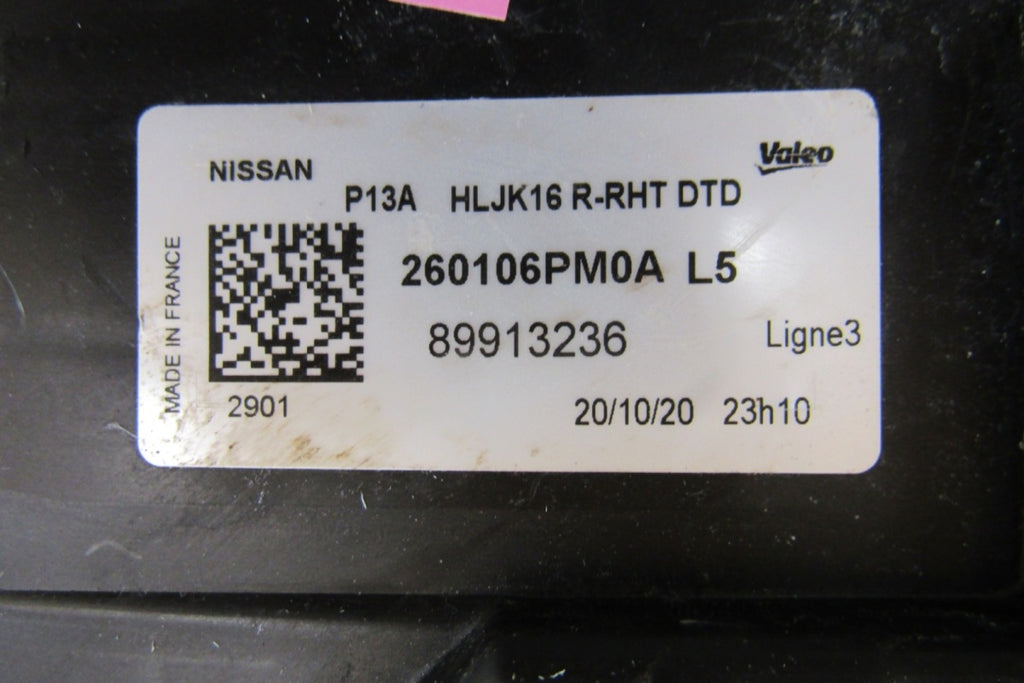 Prednji far Nissan Juke II 2 F16 Full LED RH desni 19- 260106PM0A