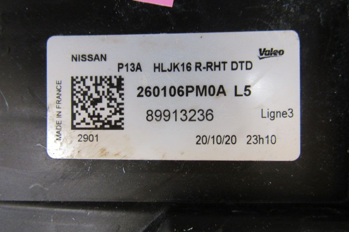 Prednji far Nissan Juke II 2 F16 Full LED RH desni 19- 260106PM0A