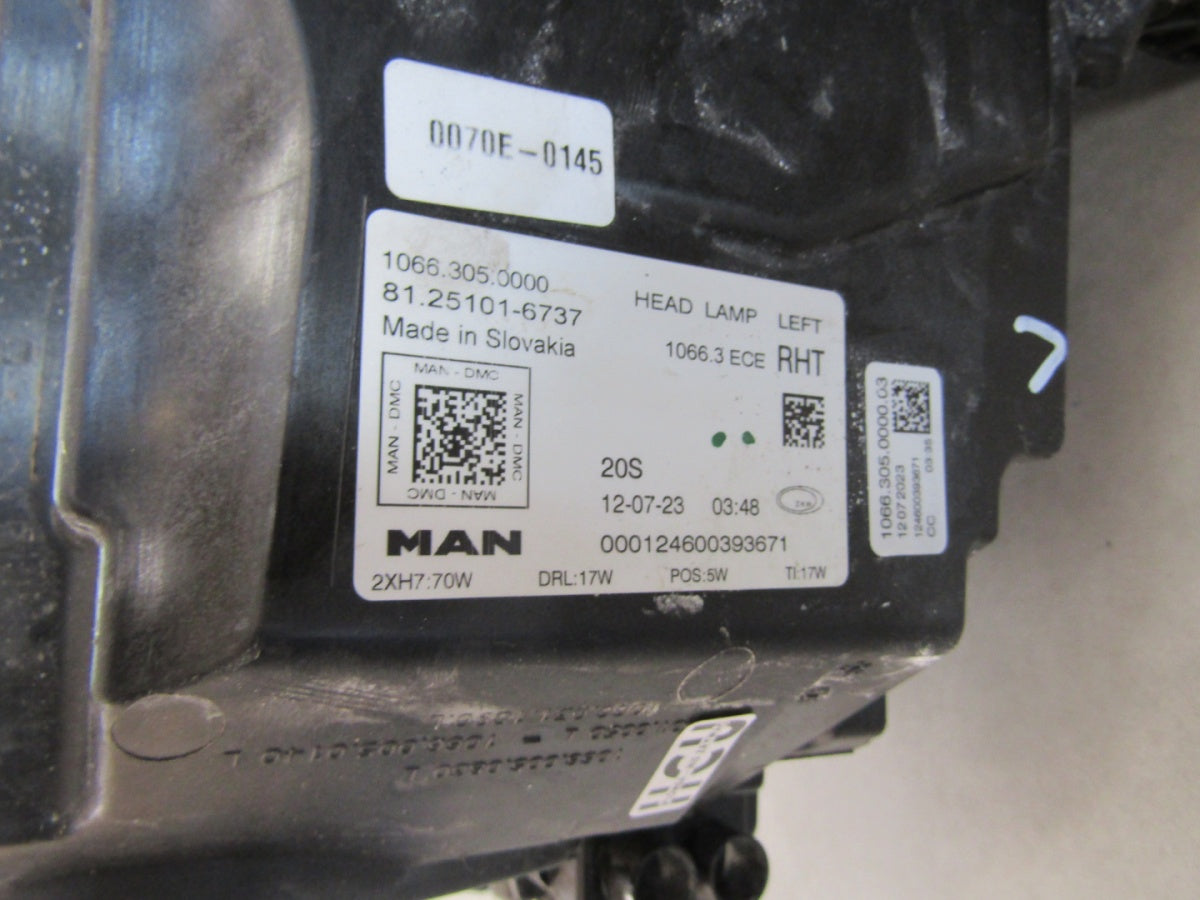 Prednji far MAN TGX TGE TGS halogen 20- LH