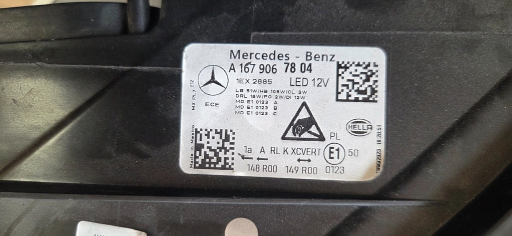 Prednji far Mercedes GLE W167 LIFT FULL LED MULTIBEAM 23- RH desni 1679067804