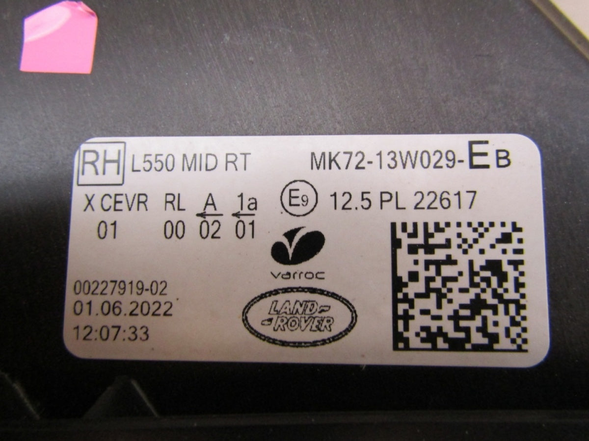 Prednji far LAND ROVER DISCOVERY SPORT LIFT L550 FULL LED MID MK72-13W029-EB 19-