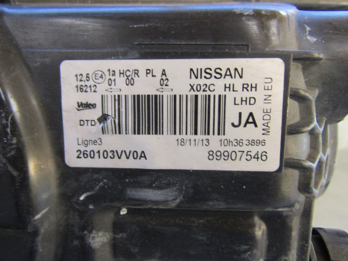 Prednji far NISSAN NOTE II E12 halogen 12-16 RH 260103VV0A